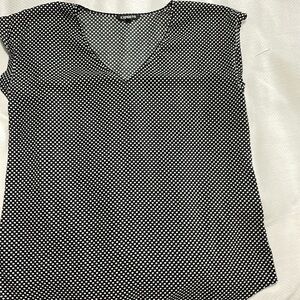 Express polkadot blouse